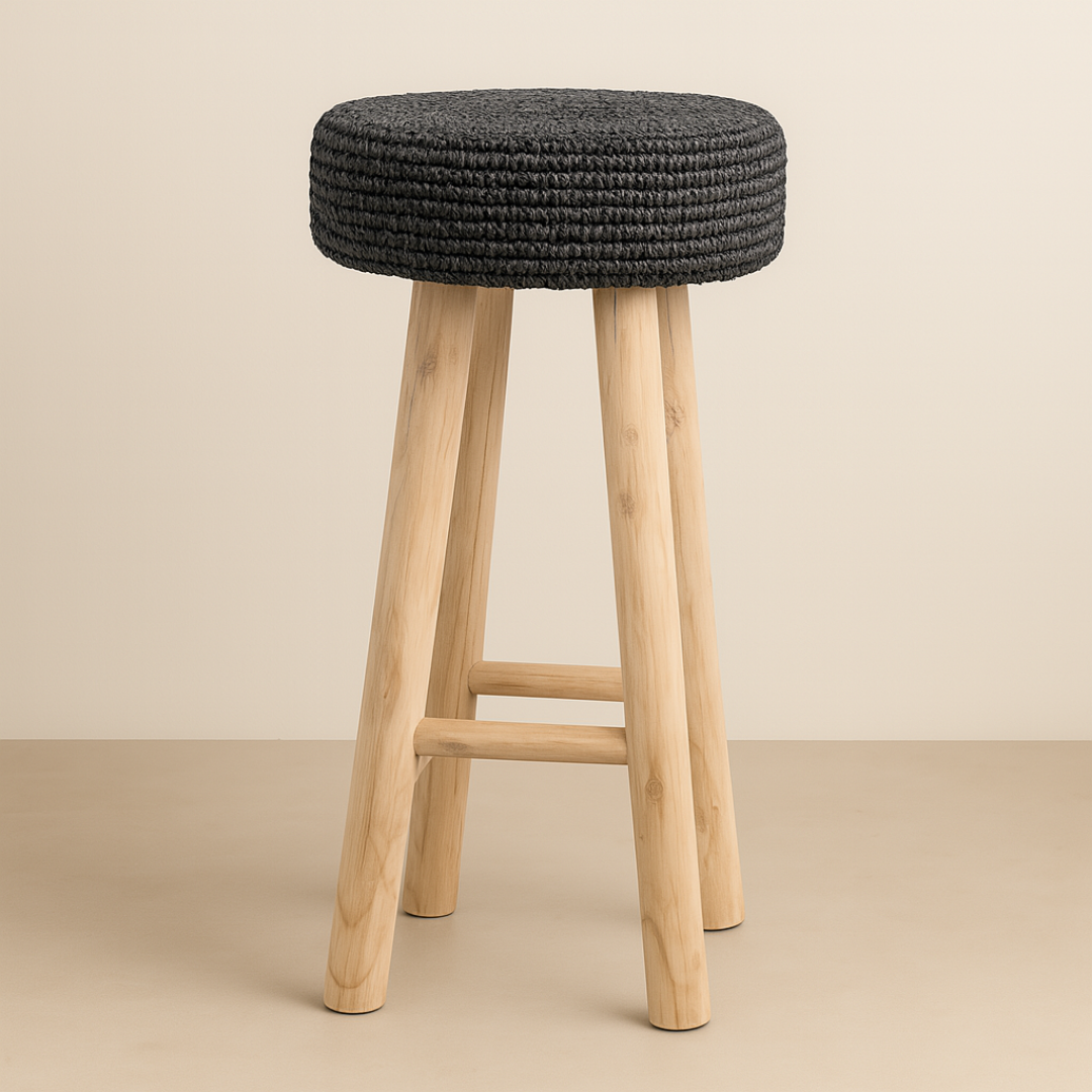 Banqueta / Taburete Kayu