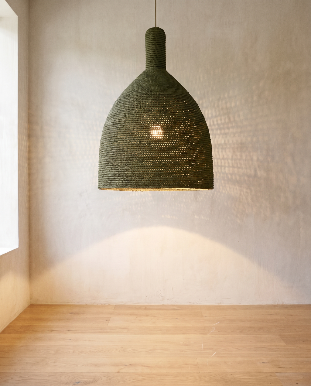 Lámpara Tulum Green — ambientada