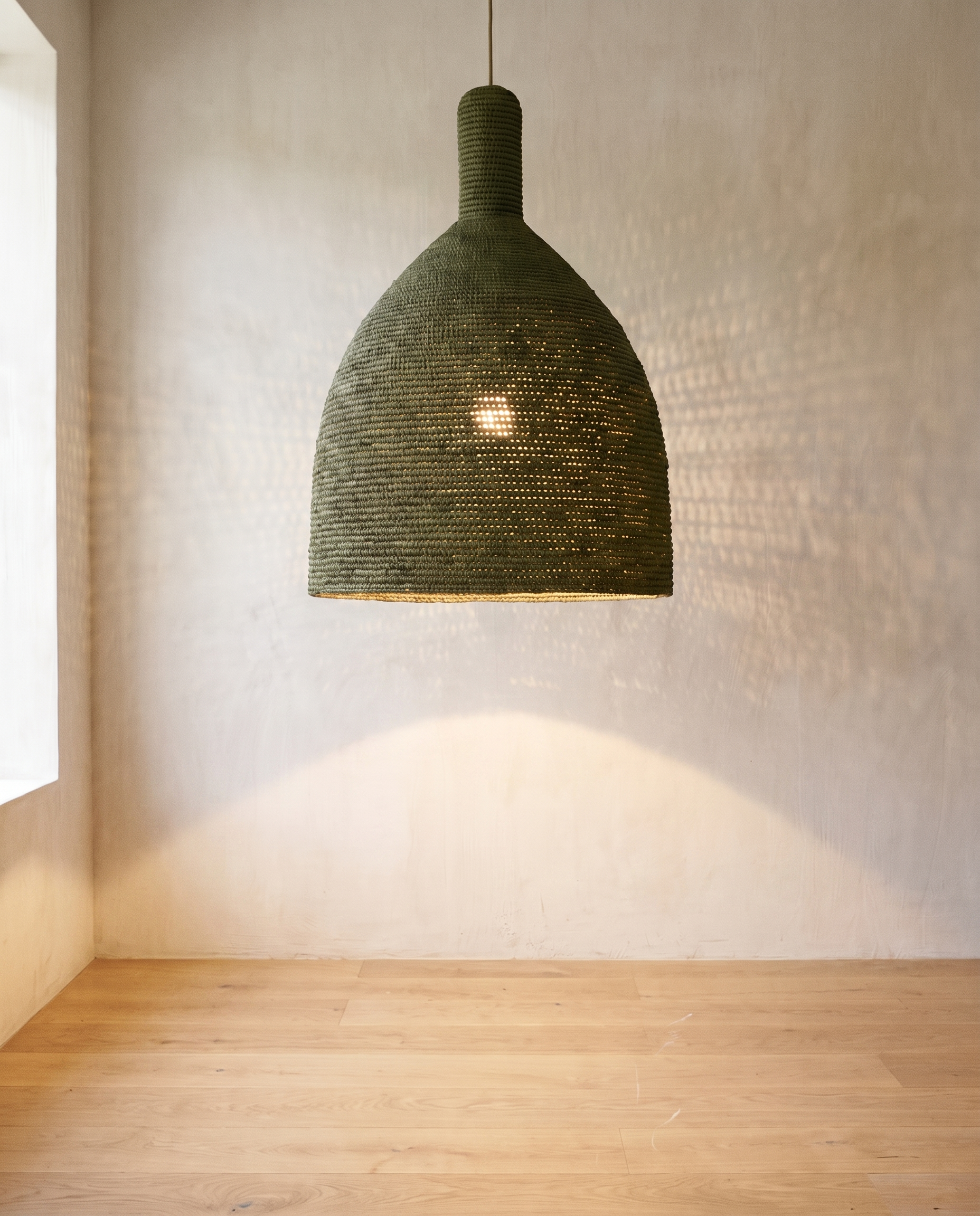 Lámpara Tulum Green — ambientada