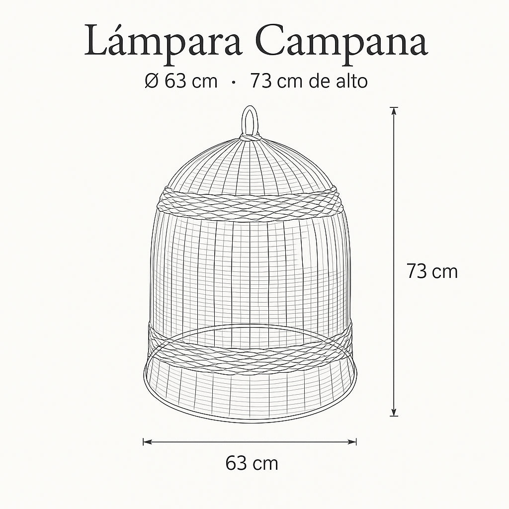 Lámpara Campana