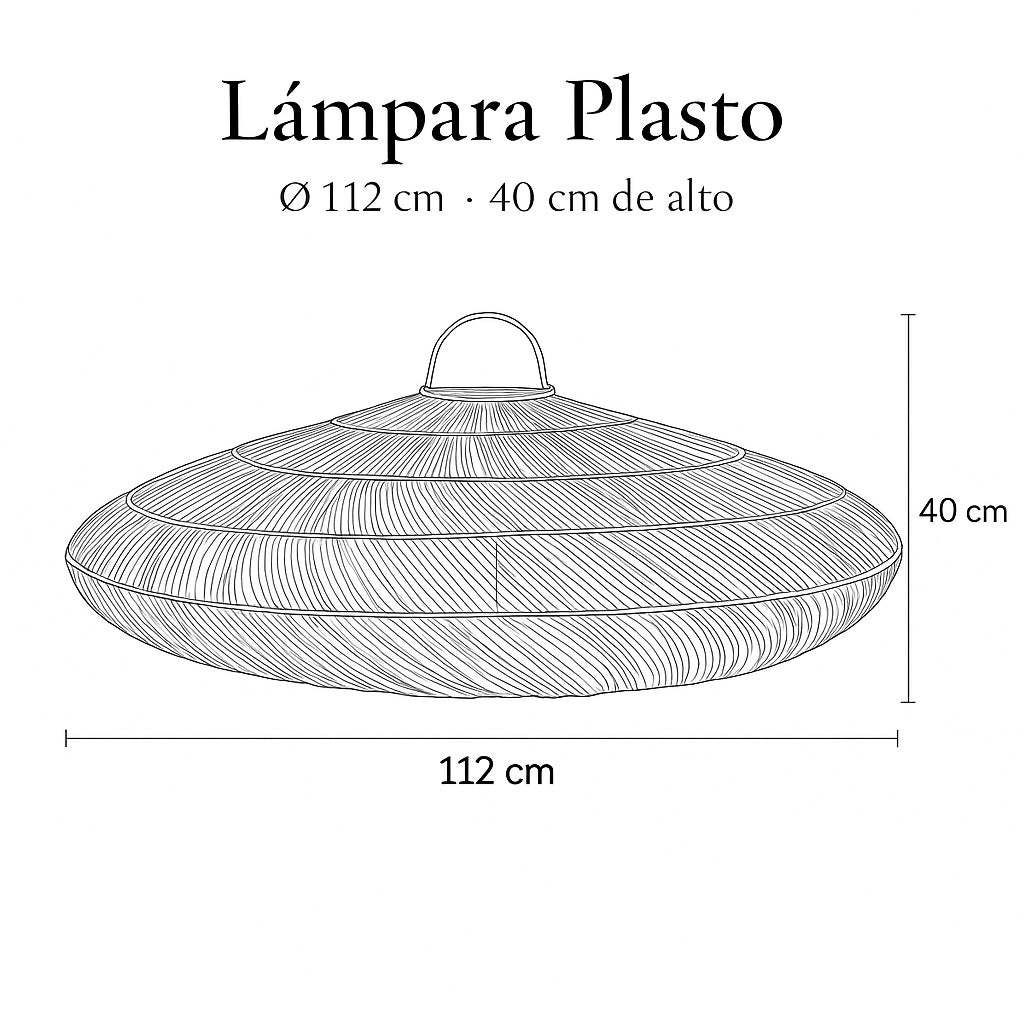 Lámpara Plasto