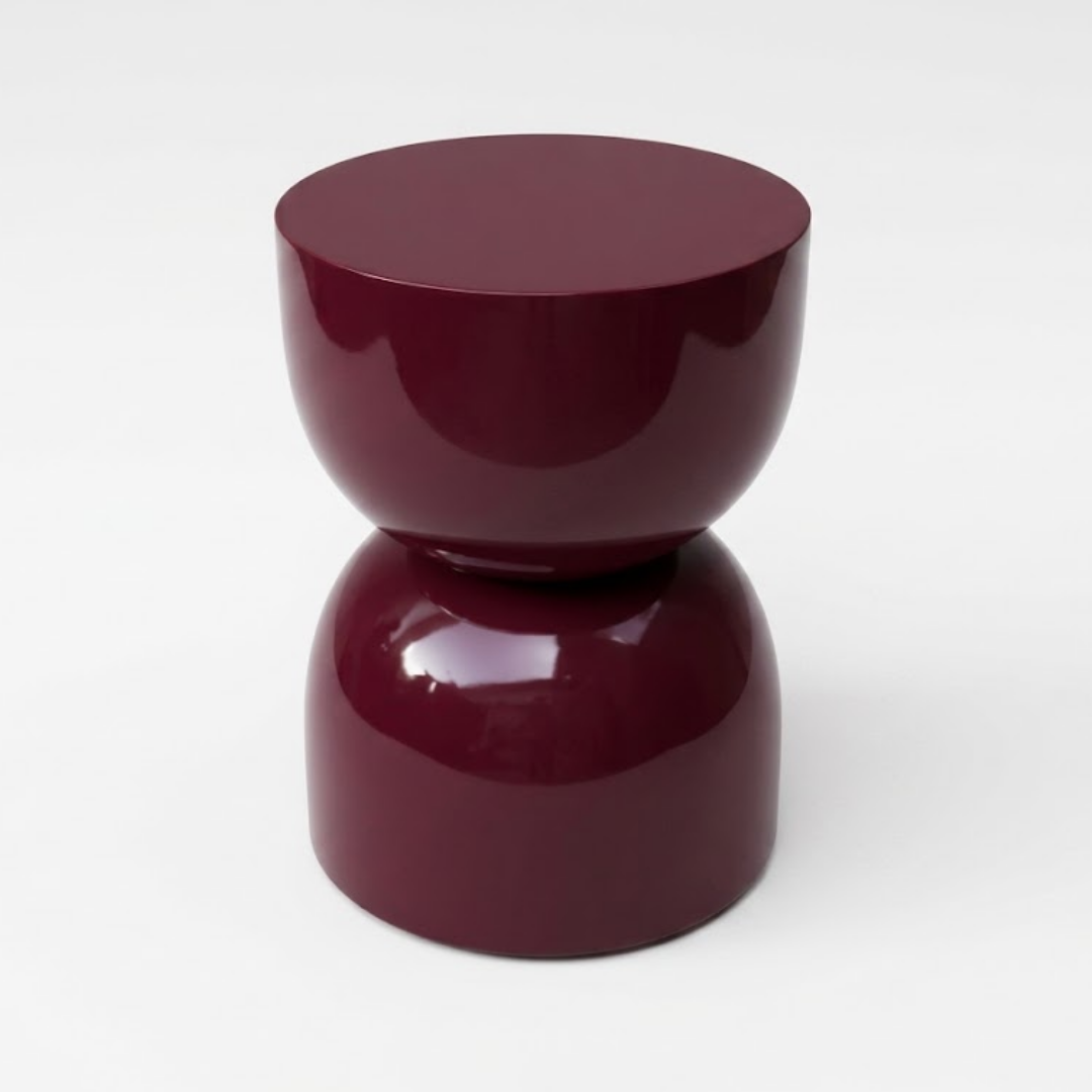 Mesa de Arrime / Taburete Tinto