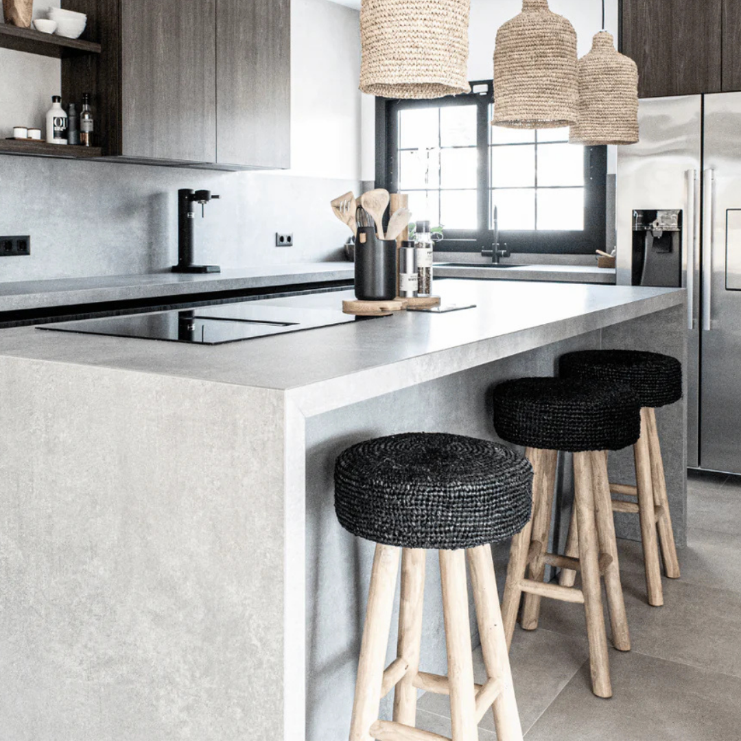 Banqueta / Taburete Kayu