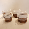 Canastos Soho- Set x4 — deco artesanal de Bali | Casakos