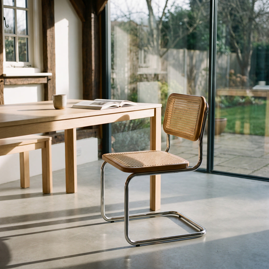 Silla Viena Natural — ambientado