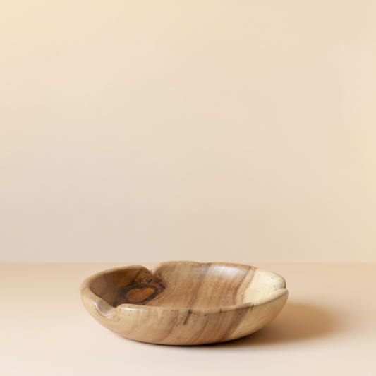 Cuenco Capri de madera teca