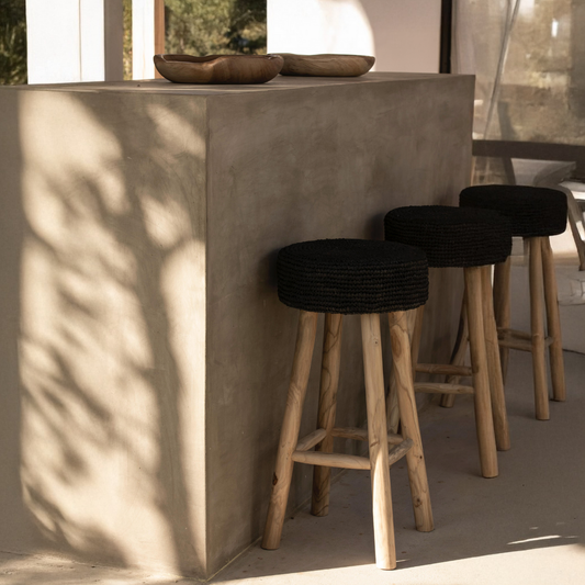 Banqueta / Taburete Kayu