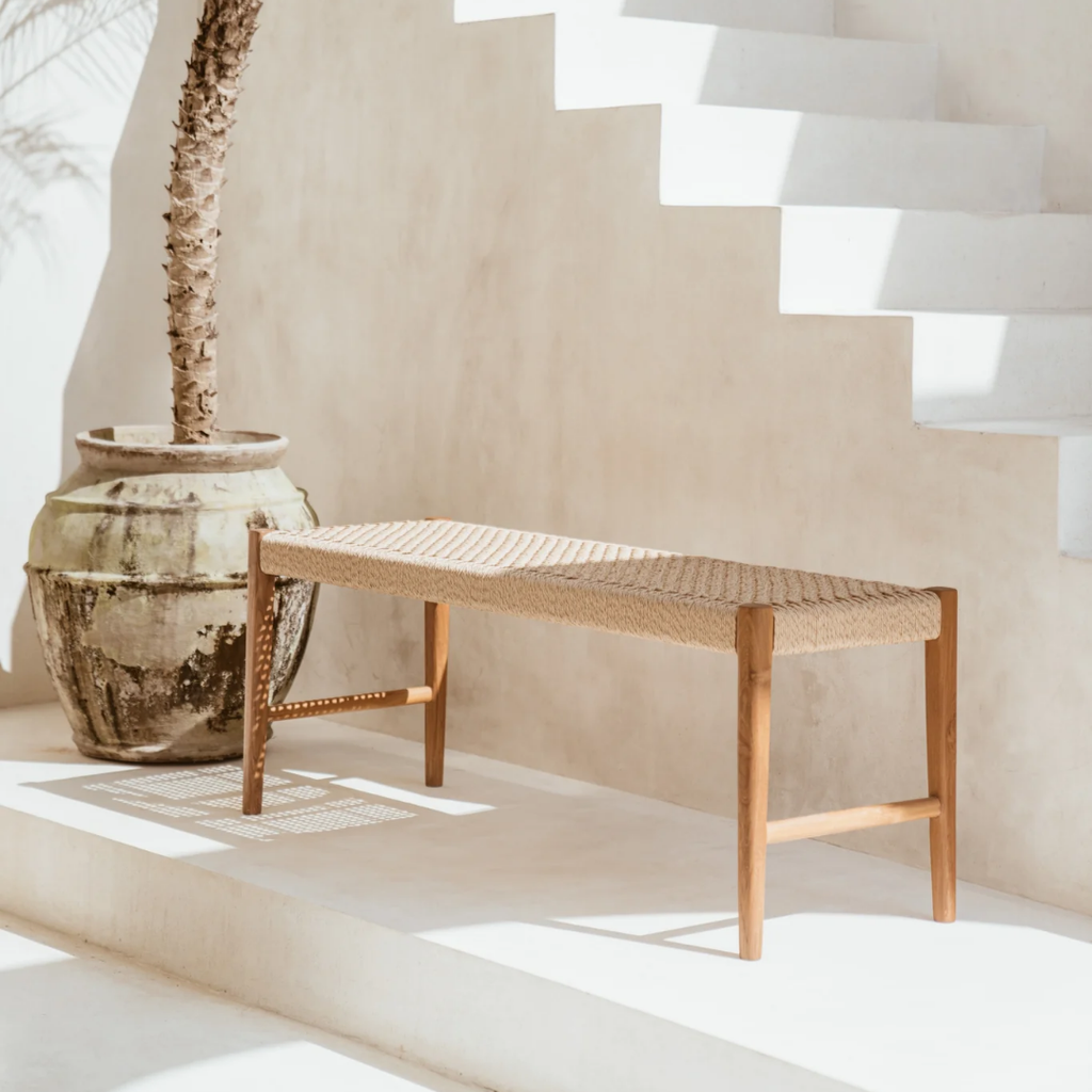 Banco Marín — deco artesanal de Bali | Casakos