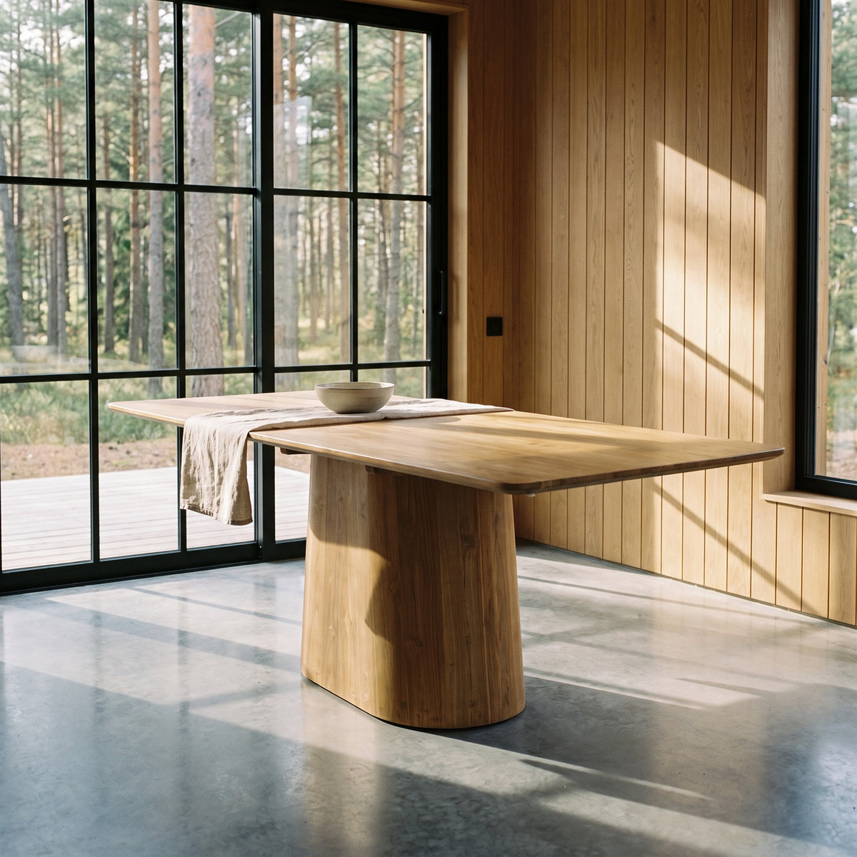 Mesa de Comedor Sora 200 — ambientado