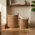 Canasto Soleros - Set x2 — deco artesanal de Bali | Casakos