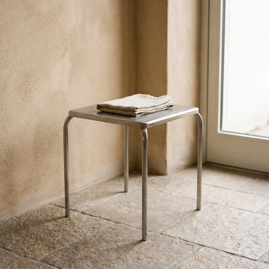 Taburete Narni Acero Inox — ambientado