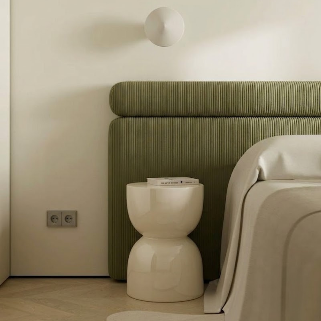 Mesa de Arrime  / Taburete White