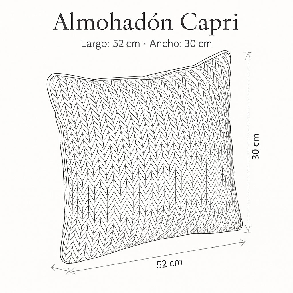 Almohadón Capri