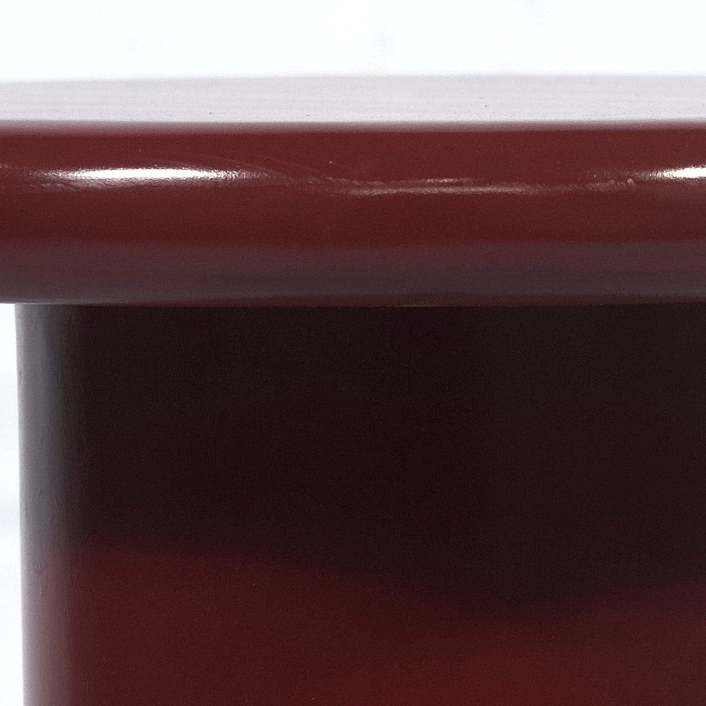 Mesa de Arrime Bilbao Bordó — detalle del material