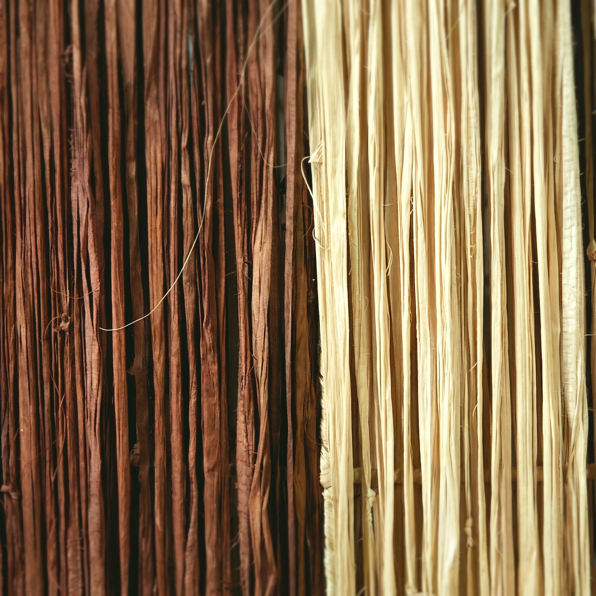 Lámpara Duo — detalle del material