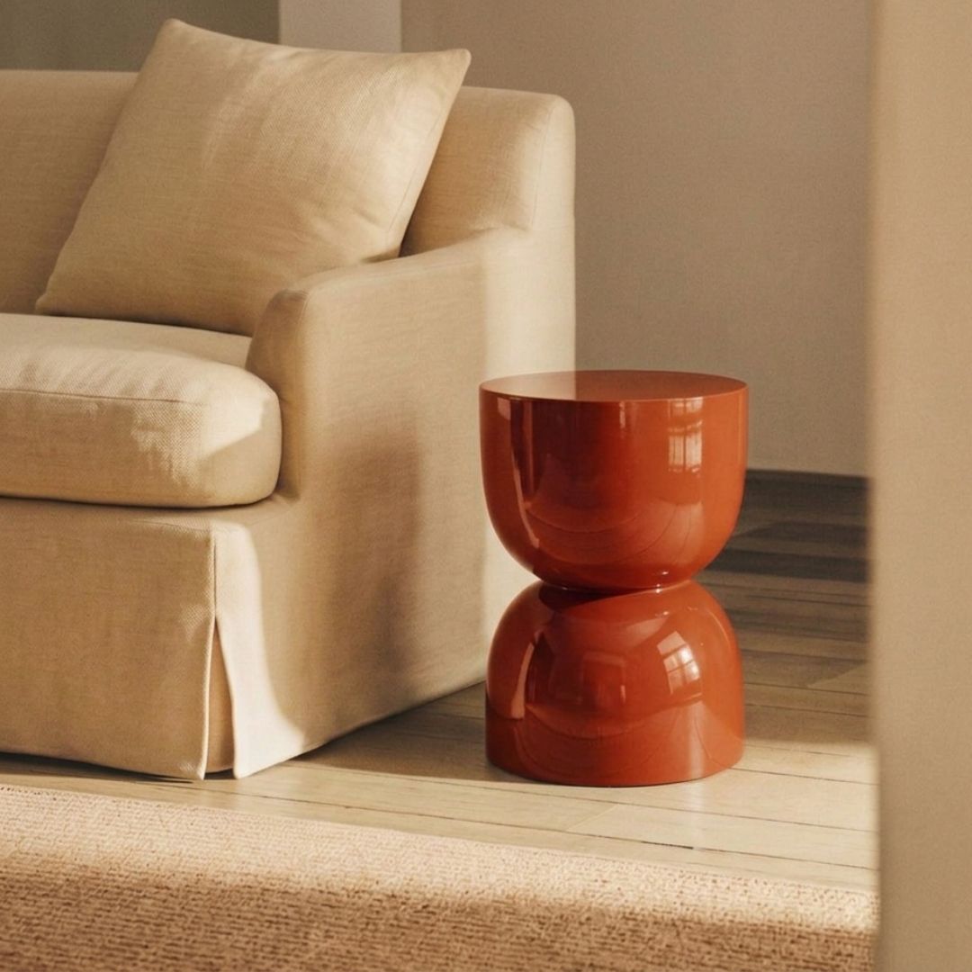 Mesa de Arrime / Taburete Orange