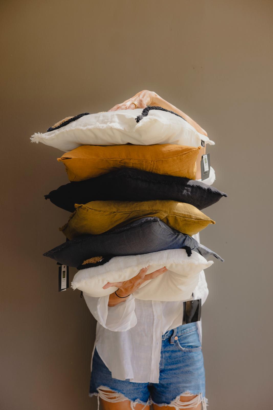 Almohadones de Lino 45x45cm - ¡Última Oportunidad!